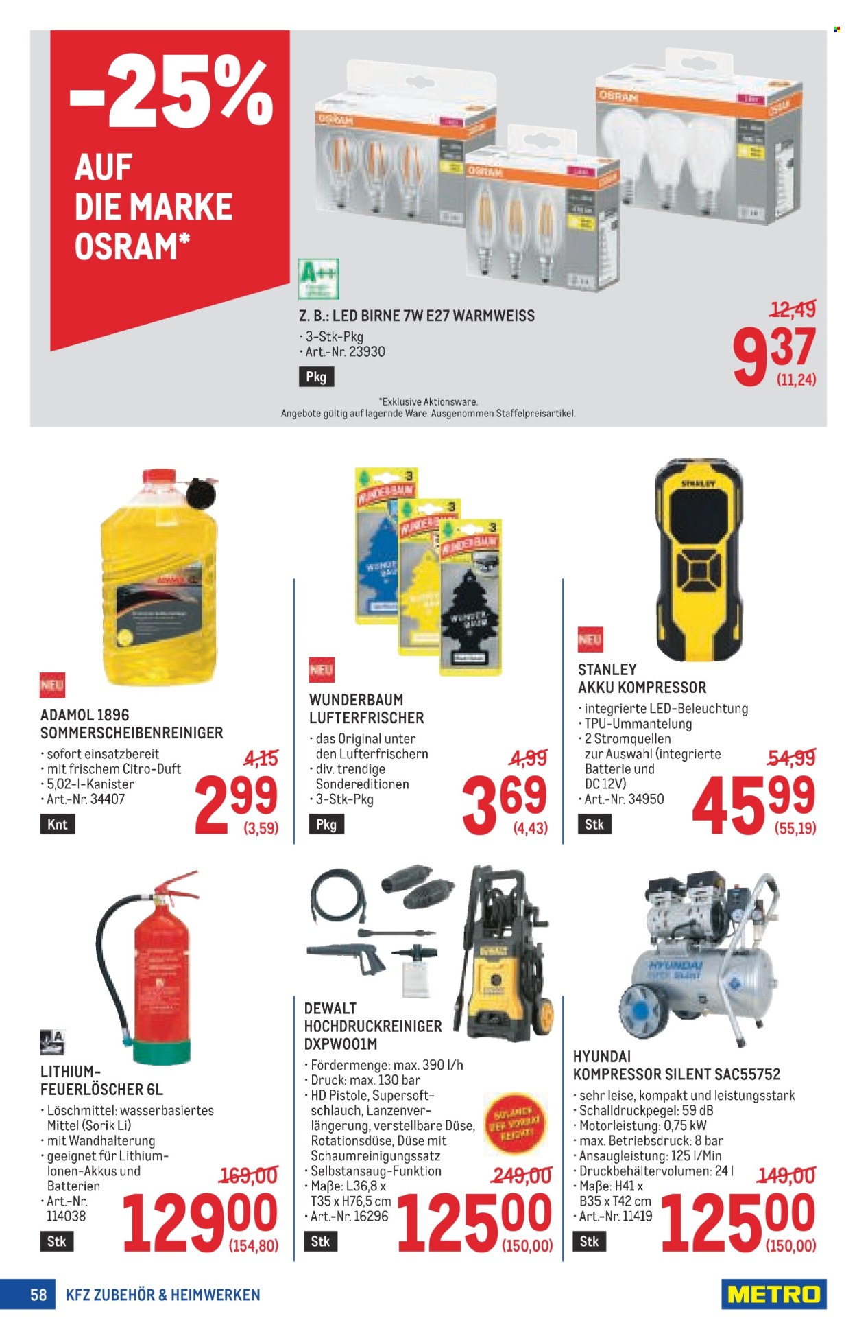 Angebote Metro - 29.5.2025 - 11.6.2025. Seite 58