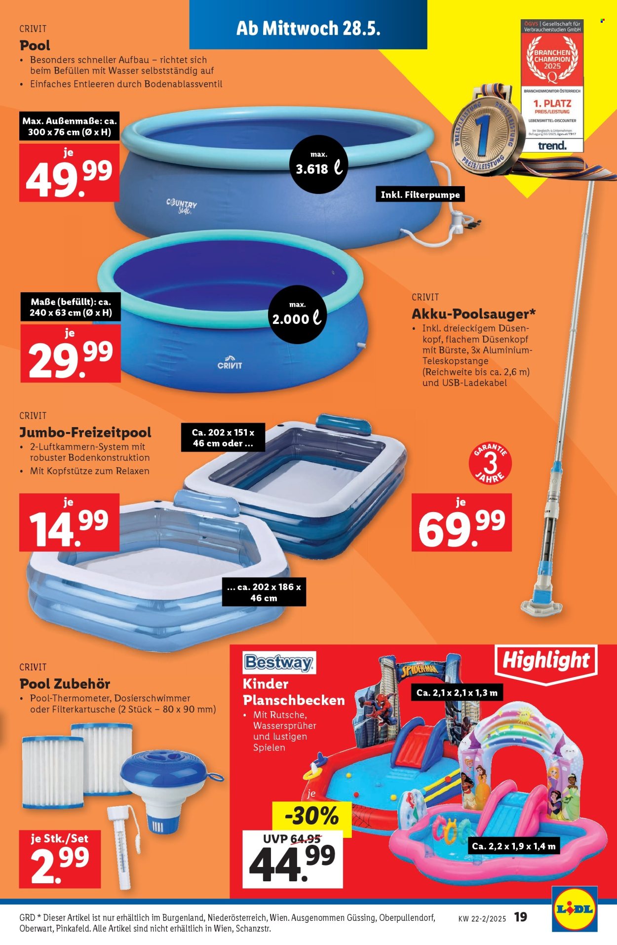 Angebote Lidl - 28.5.2025 - 3.6.2025. Seite 21