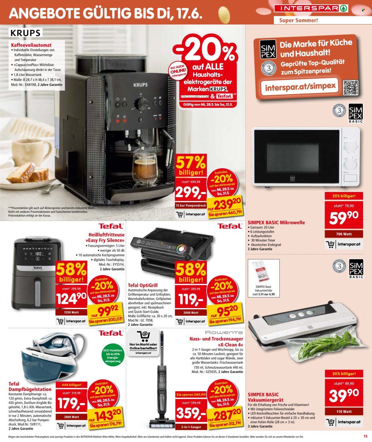 Angebote INTERSPAR - 28.5.2025 - 4.6.2025. Seite 15