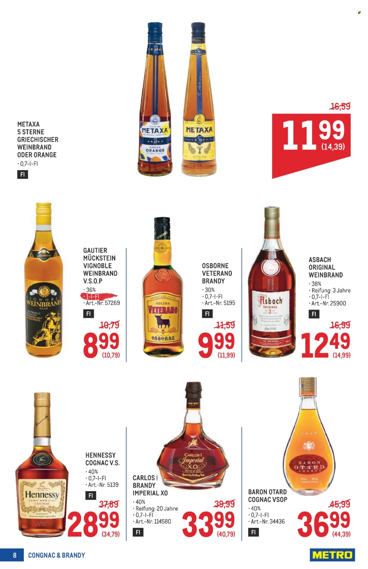 Angebote Metro - 29.5.2025 - 25.6.2025. Seite 8