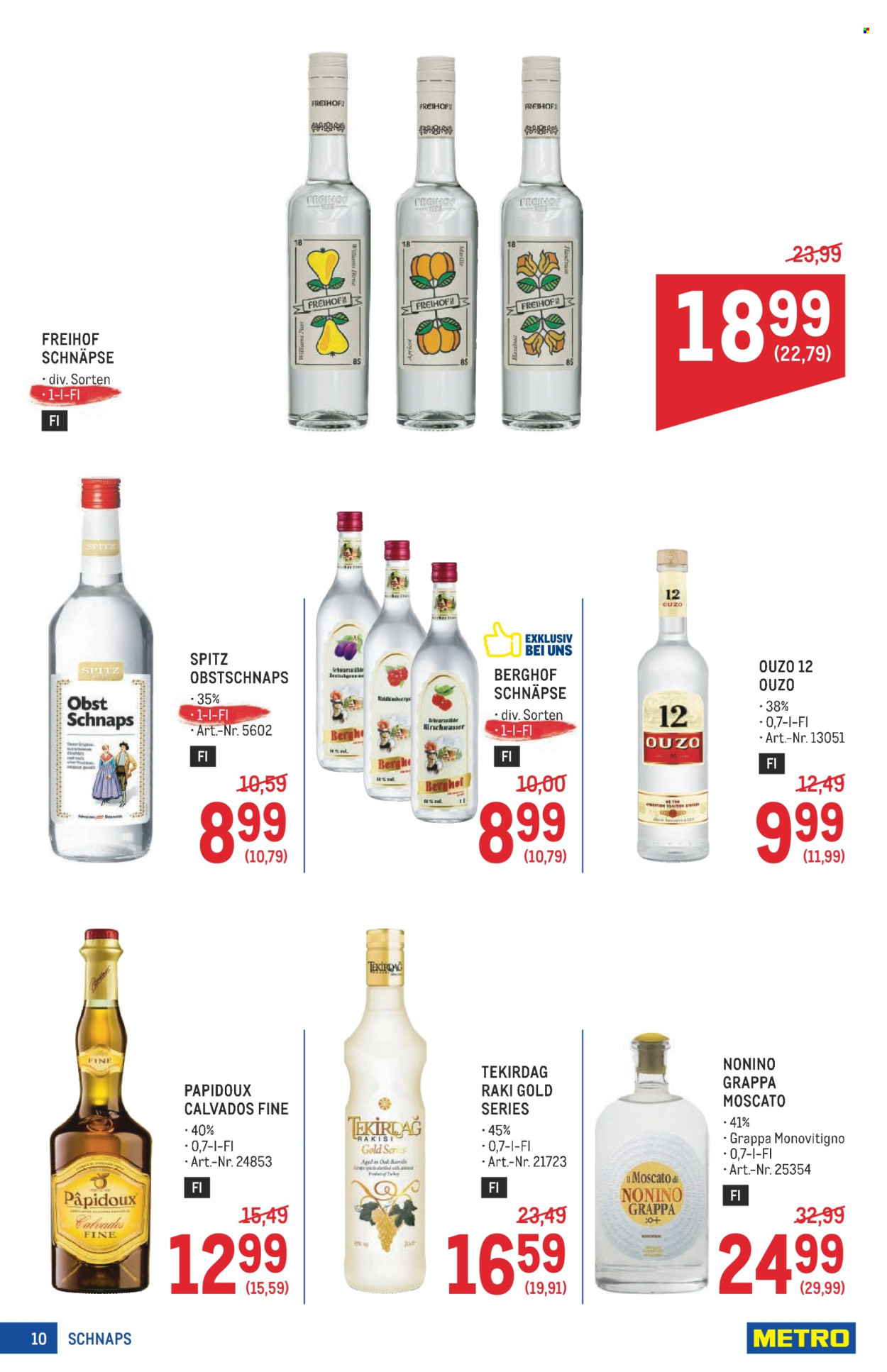 Angebote Metro - 29.5.2025 - 25.6.2025. Seite 10