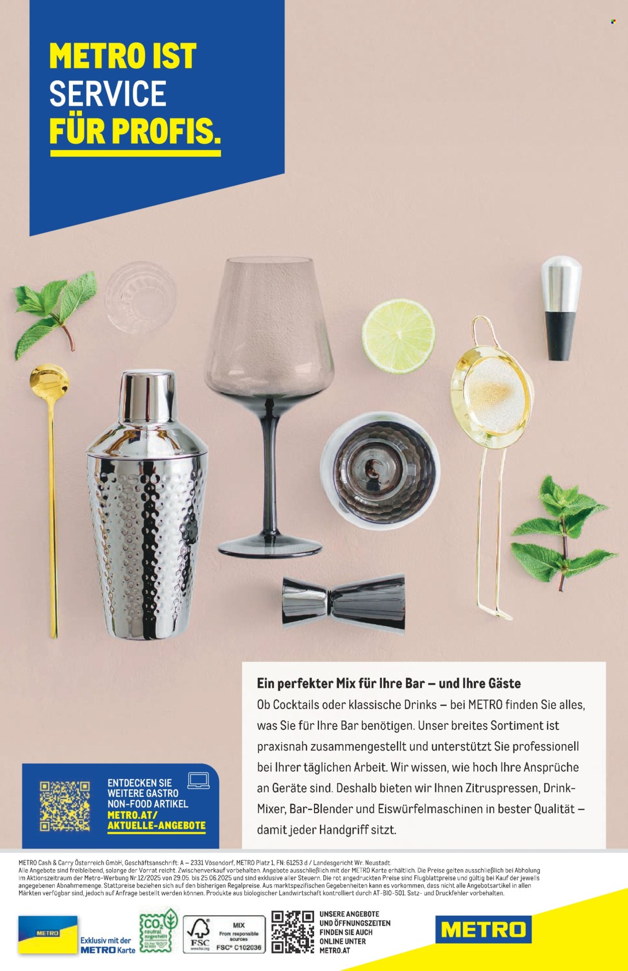 Angebote Metro - 29.5.2025 - 25.6.2025. Seite 14