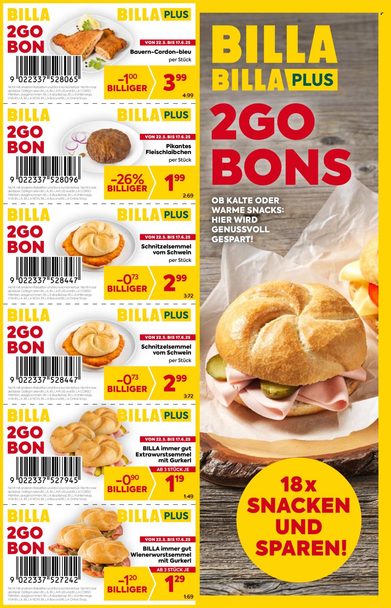 Angebote Billa - 22.5.2025 - 17.6.2025. Seite 1