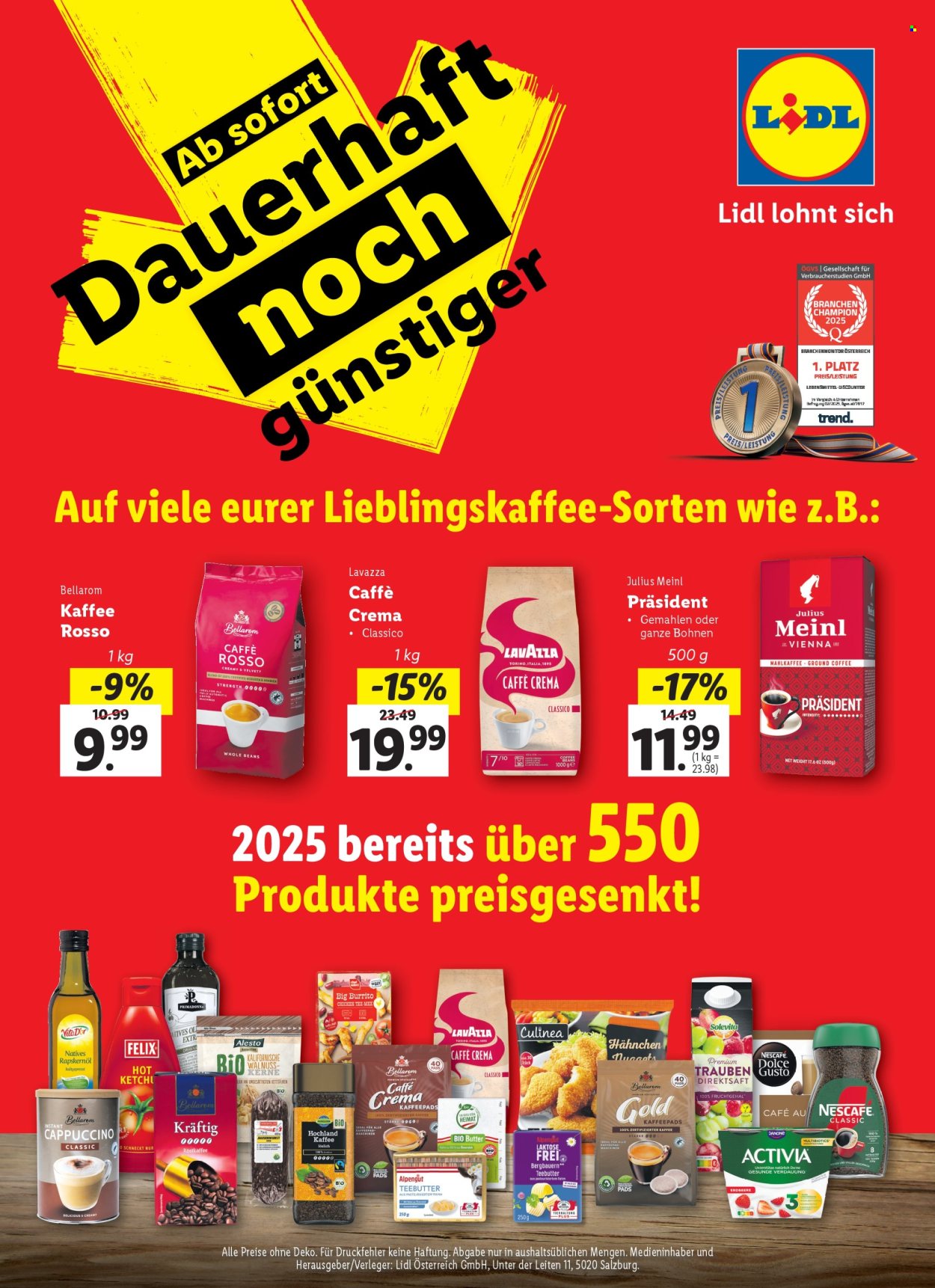 Angebote Lidl. Seite 1