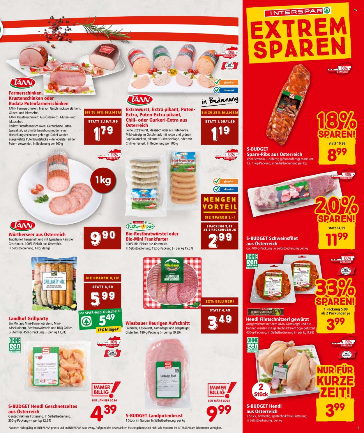 Angebote INTERSPAR - 5.6.2025 - 17.6.2025. Seite 9