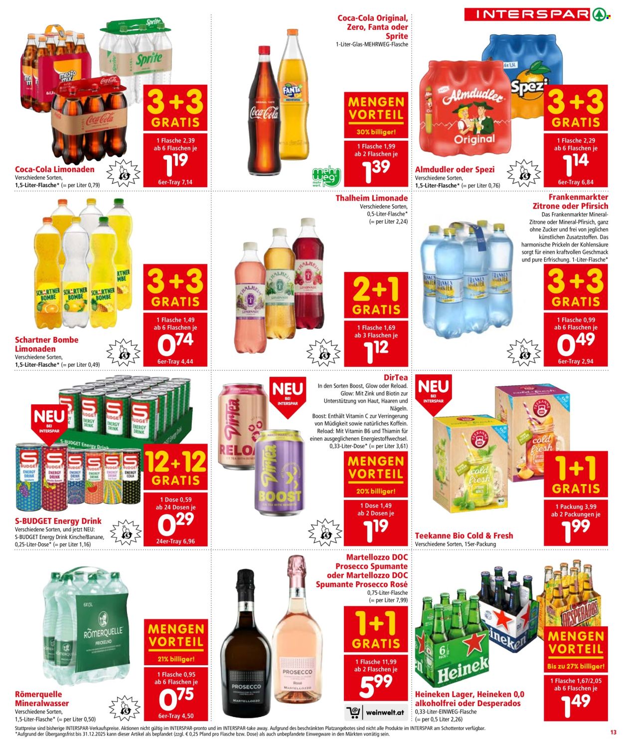 Angebote INTERSPAR - 5.6.2025 - 17.6.2025. Seite 13
