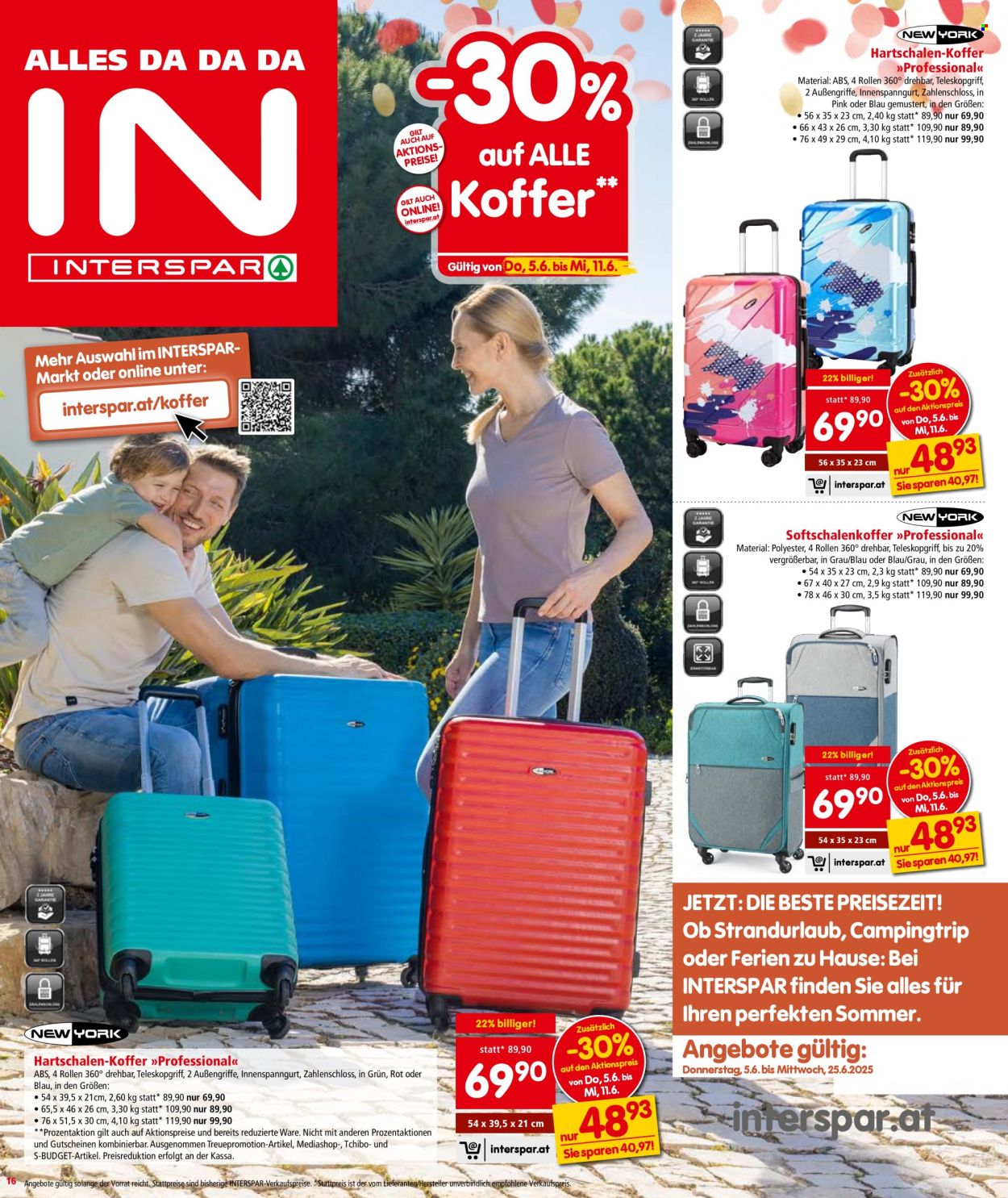 Angebote INTERSPAR - 5.6.2025 - 17.6.2025. Seite 16