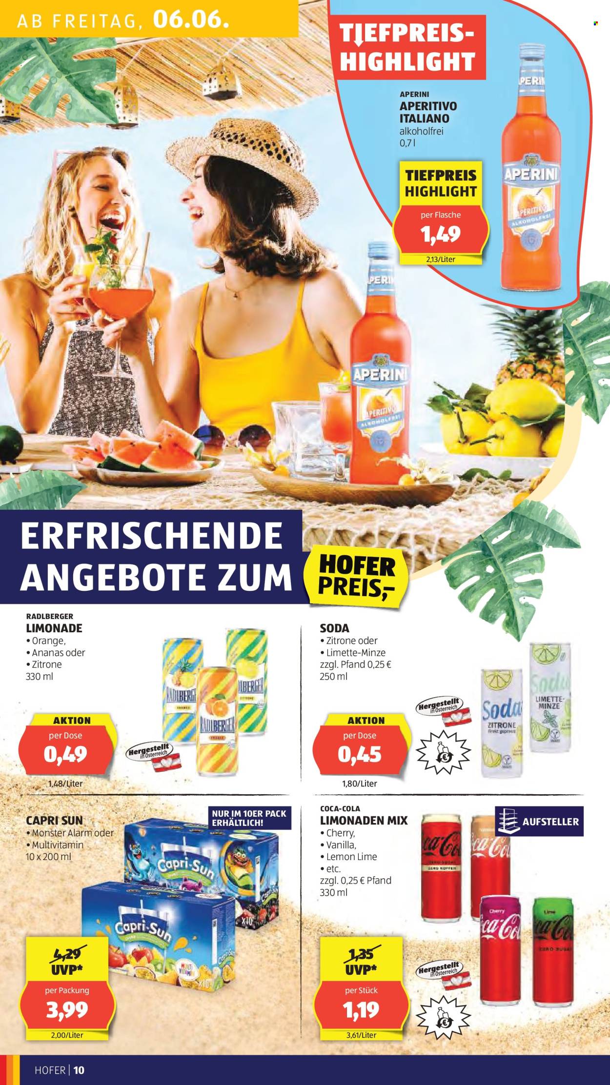 Angebote Hofer - 6.6.2025 - 12.6.2025. Seite 10