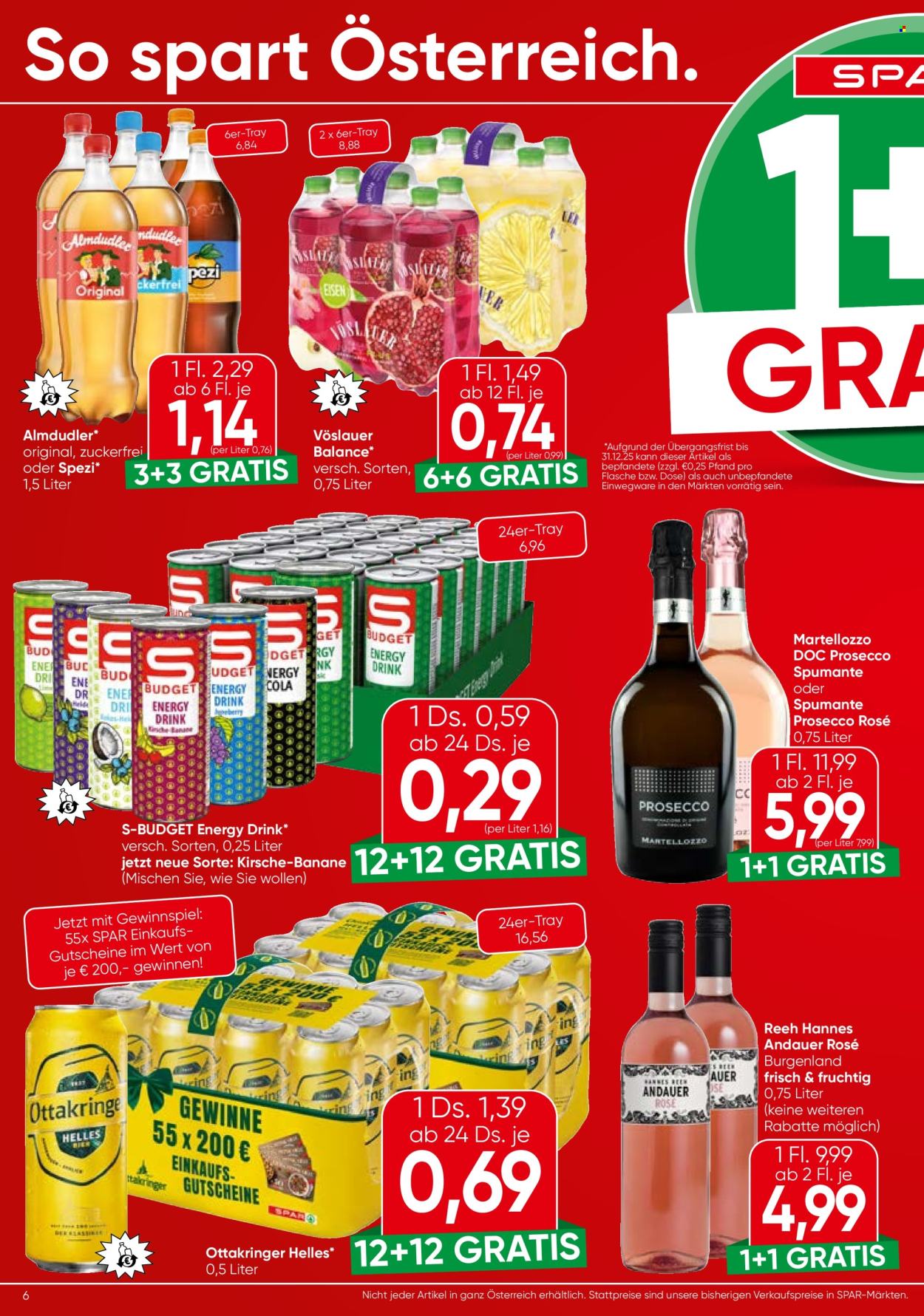Angebote SPAR - 5.6.2025 - 17.6.2025. Seite 6