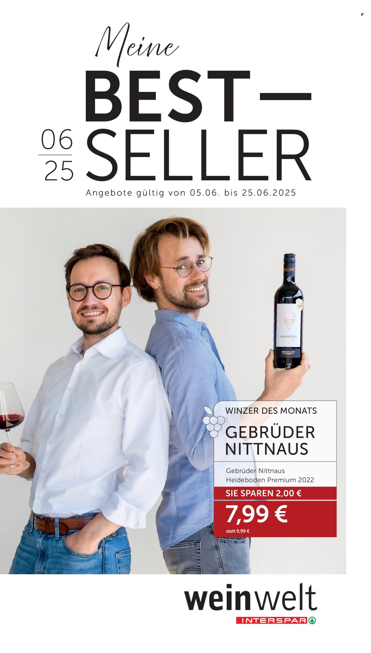 Angebote INTERSPAR - 5.6.2025 - 25.6.2025. Seite 1