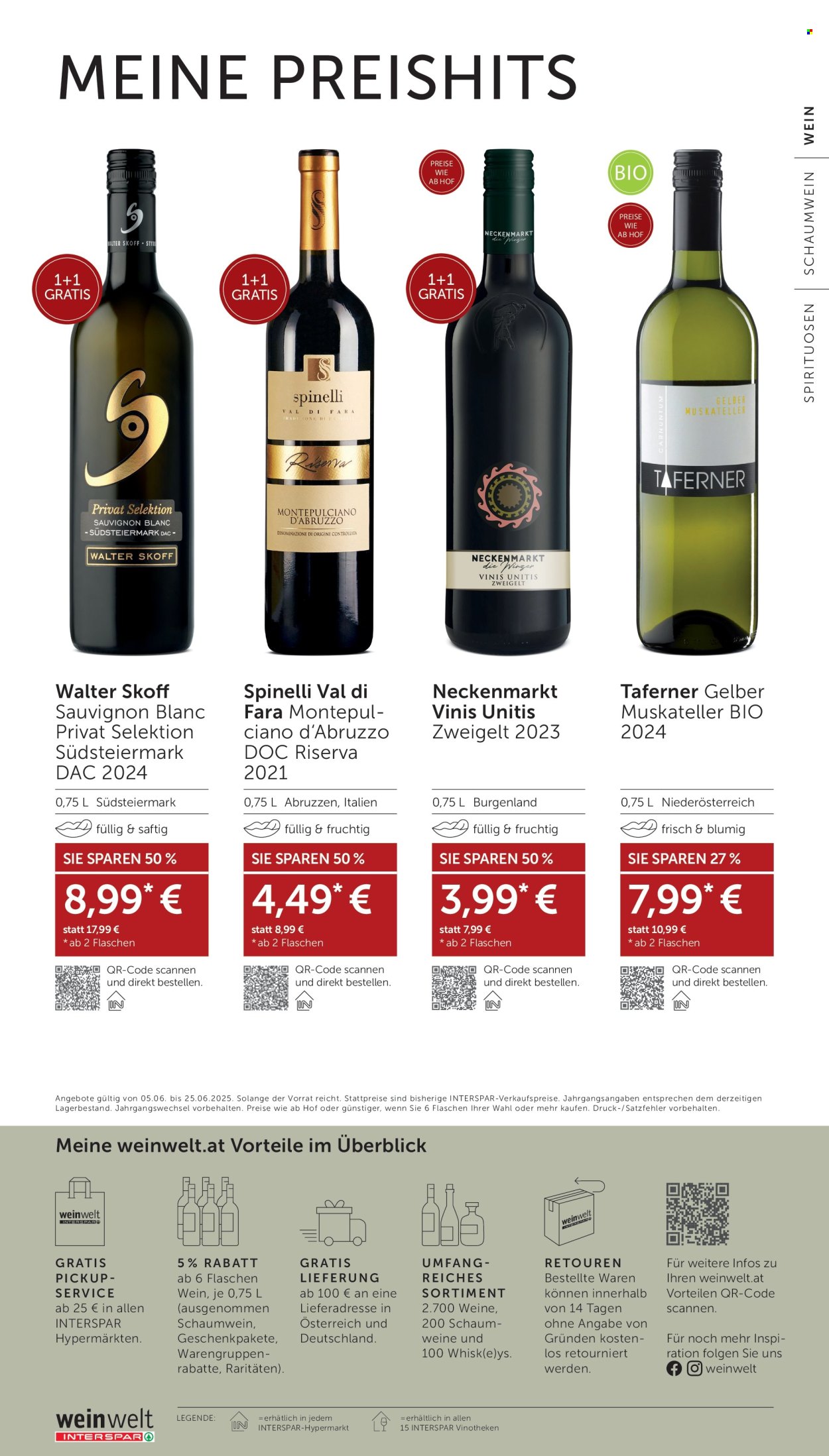 Angebote INTERSPAR - 5.6.2025 - 25.6.2025. Seite 24