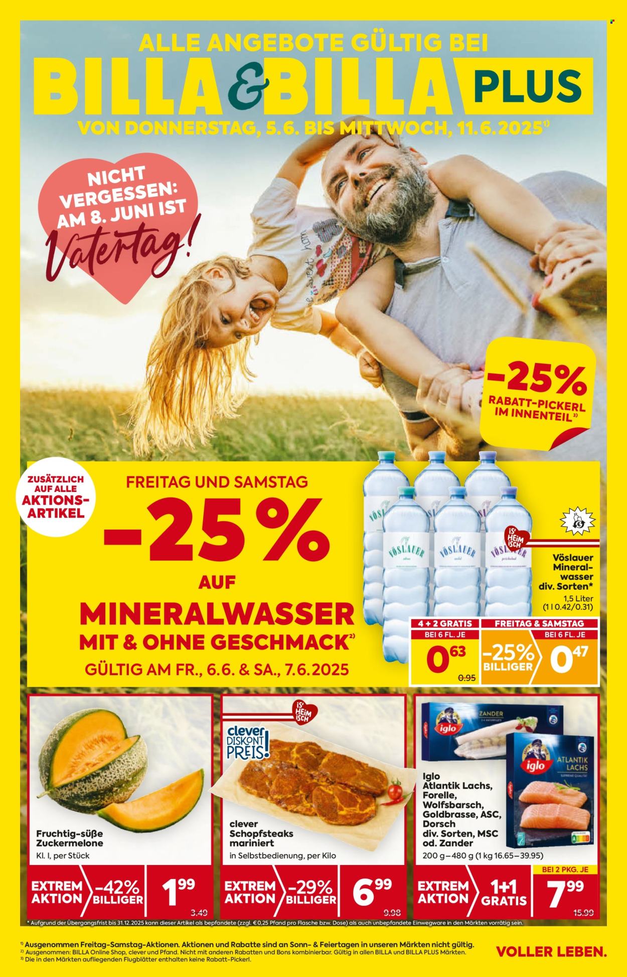 Angebote Billa - 5.6.2025 - 11.6.2025. Seite 1