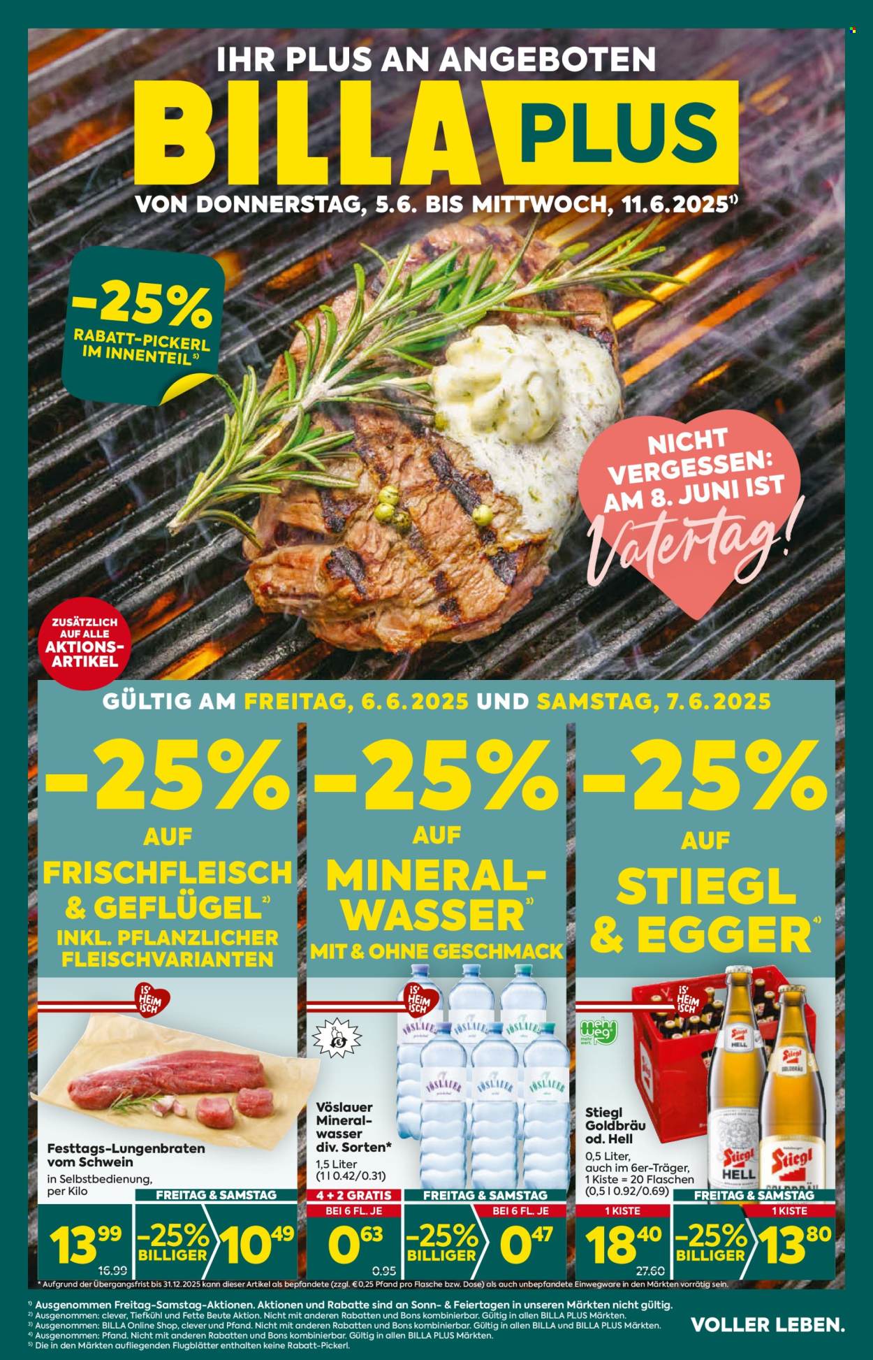 Angebote Billa Plus - 5.6.2025 - 11.6.2025. Seite 1