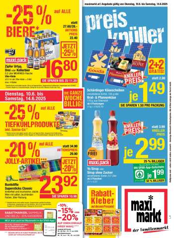 Angebote Maximarkt - 10.6.2025 - 14.6.2025.