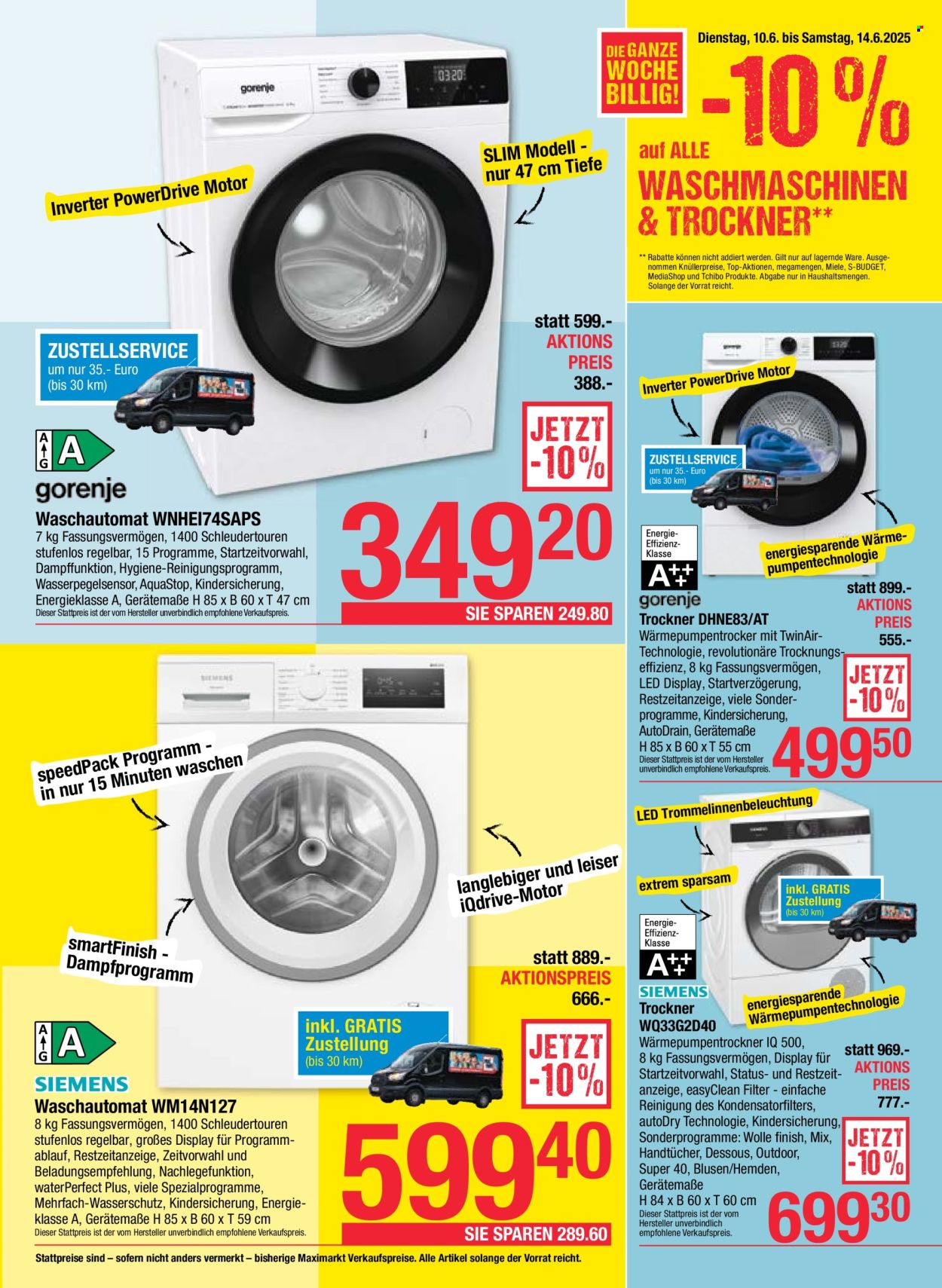 Angebote Maximarkt - 10.6.2025 - 14.6.2025. Seite 15
