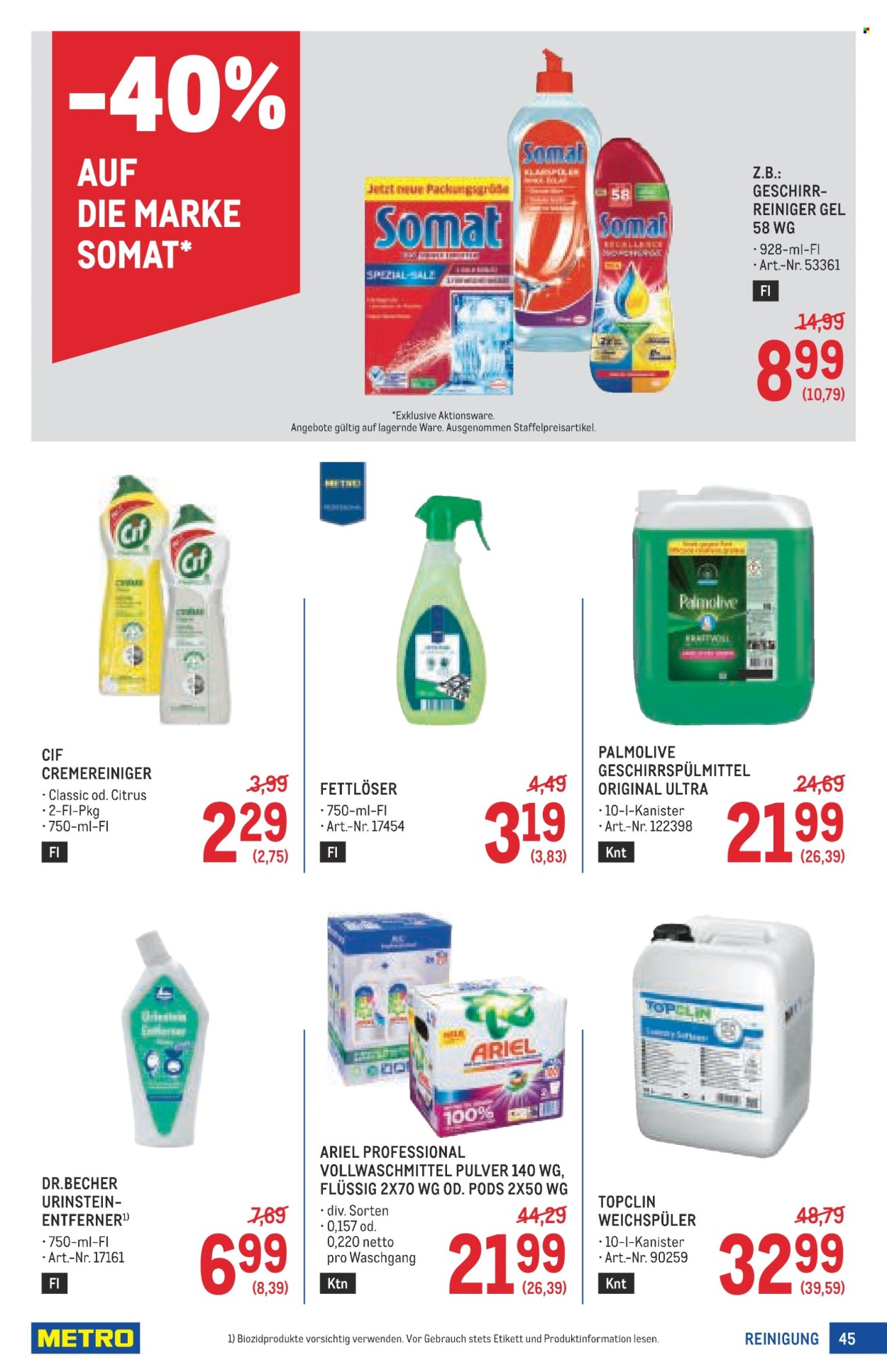 Angebote Metro - 12.6.2025 - 25.6.2025. Seite 45