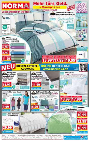 Angebote Norma - 16.6.2025 - 21.6.2025.