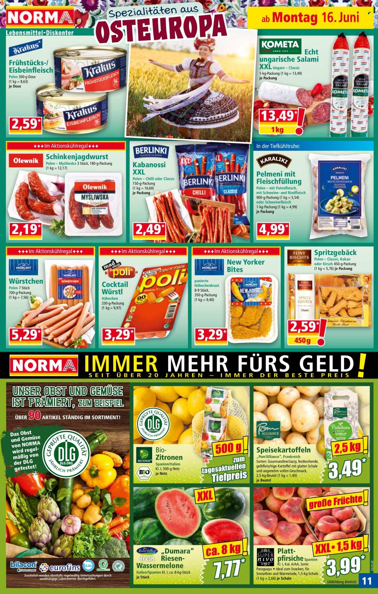 Angebote Norma - 16.6.2025 - 21.6.2025. Seite 11