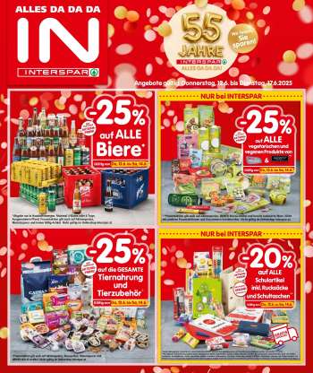 Angebote INTERSPAR - 12.6.2025 - 17.6.2025.