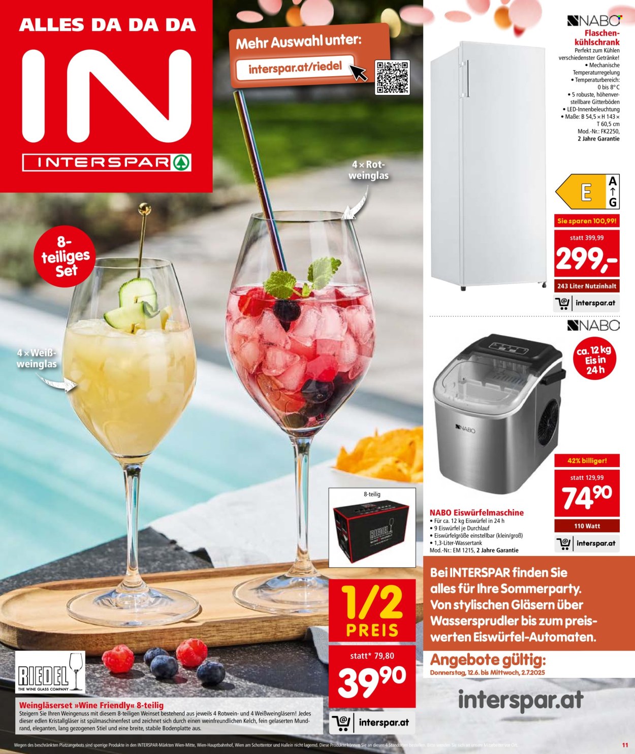 Angebote INTERSPAR - 12.6.2025 - 17.6.2025. Seite 11