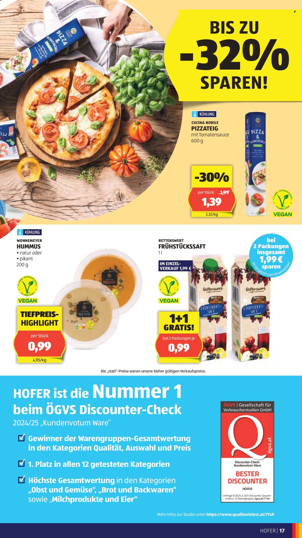 Angebote Hofer - 13.6.2025 - 18.6.2025. Seite 19