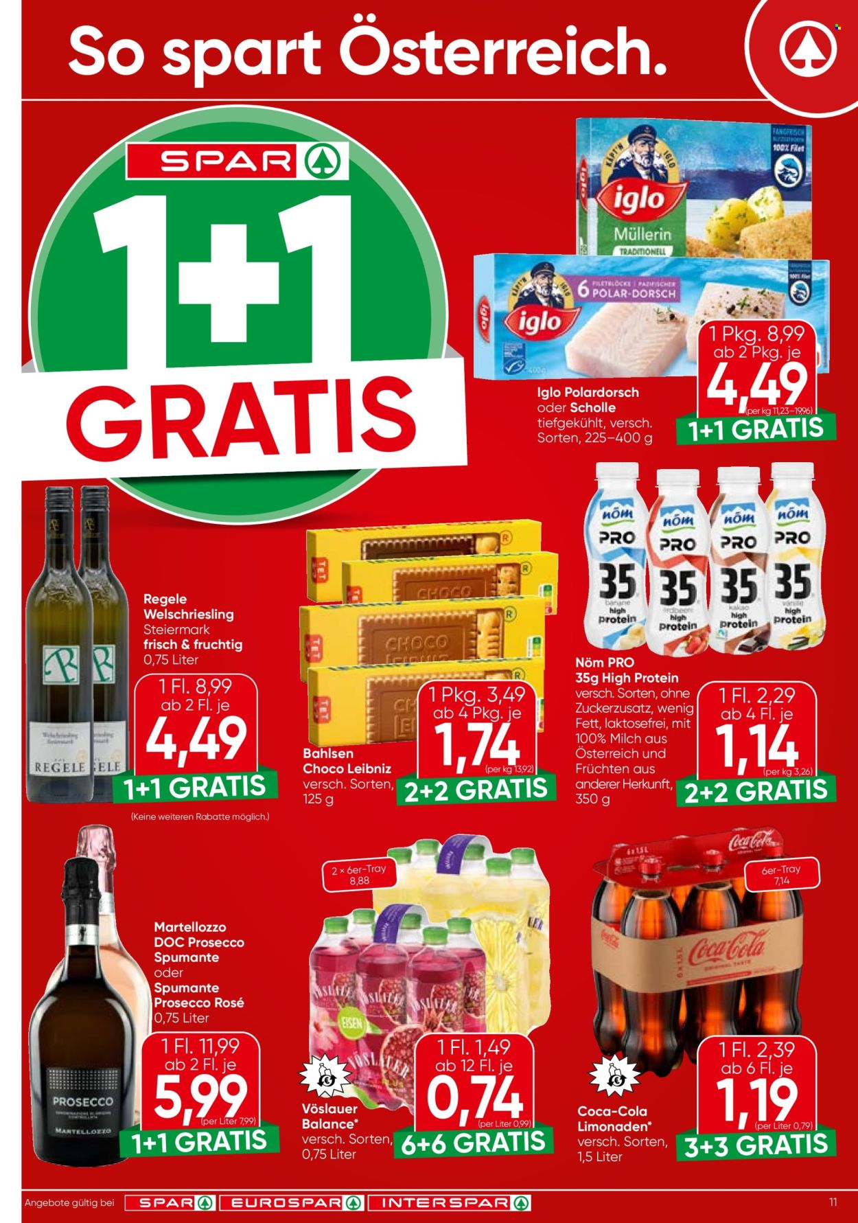 Angebote SPAR - 12.6.2025 - 17.6.2025. Seite 11