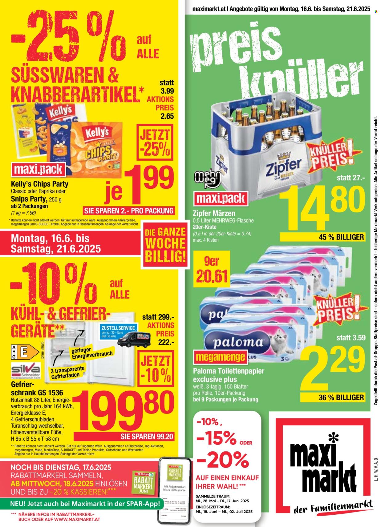 Angebote Maximarkt - 16.6.2025 - 21.6.2025. Seite 1
