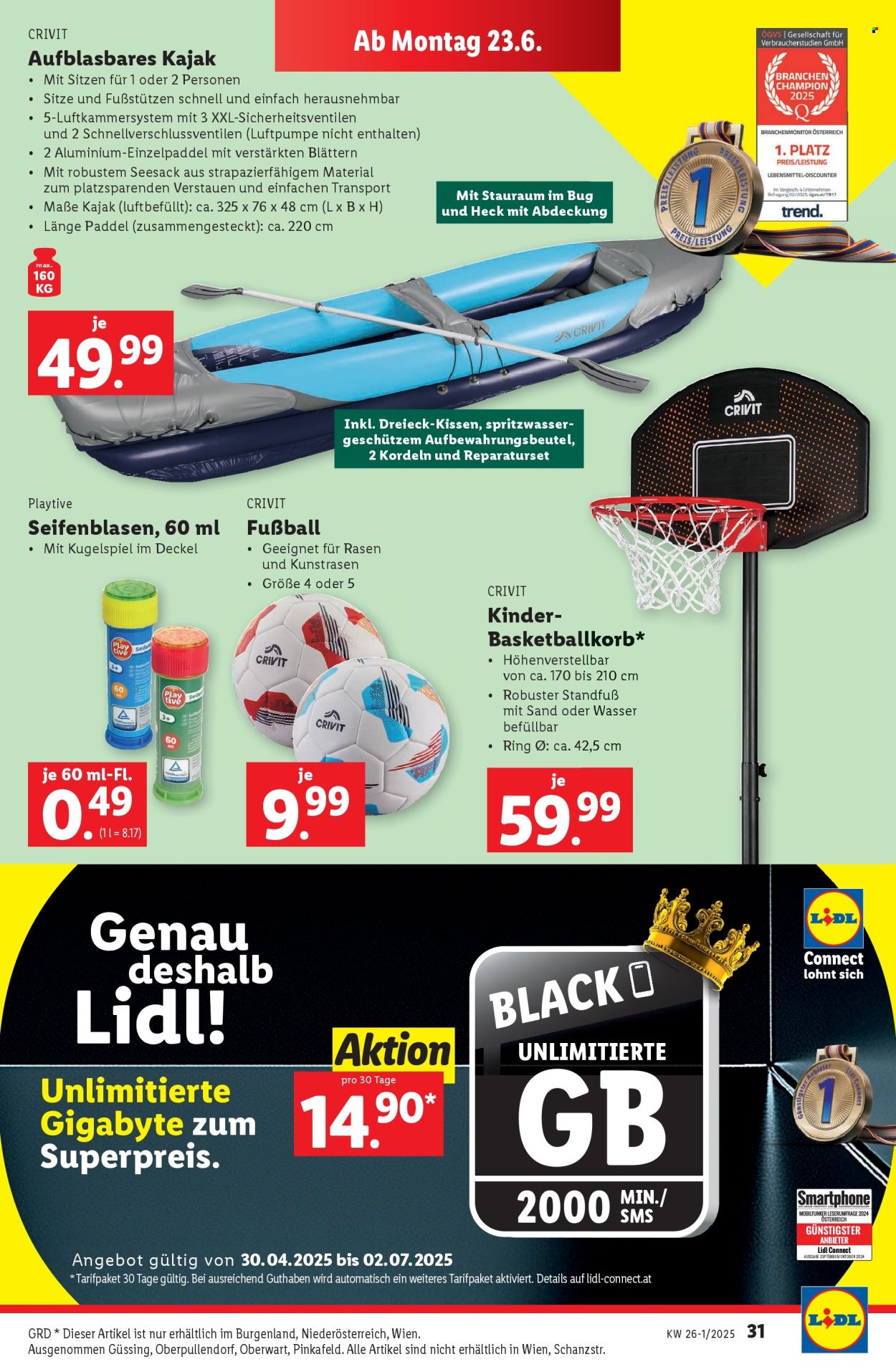 Angebote Lidl - 18.6.2025 - 24.6.2025. Seite 35