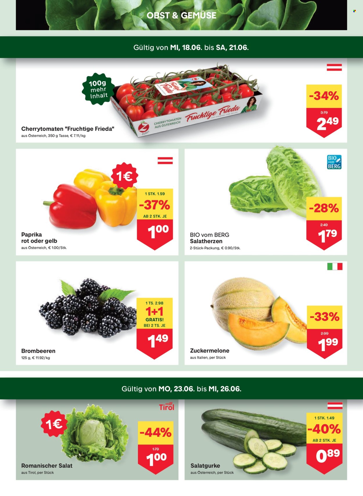 Angebote MPREIS - 18.6.2025 - 25.6.2025. Seite 2