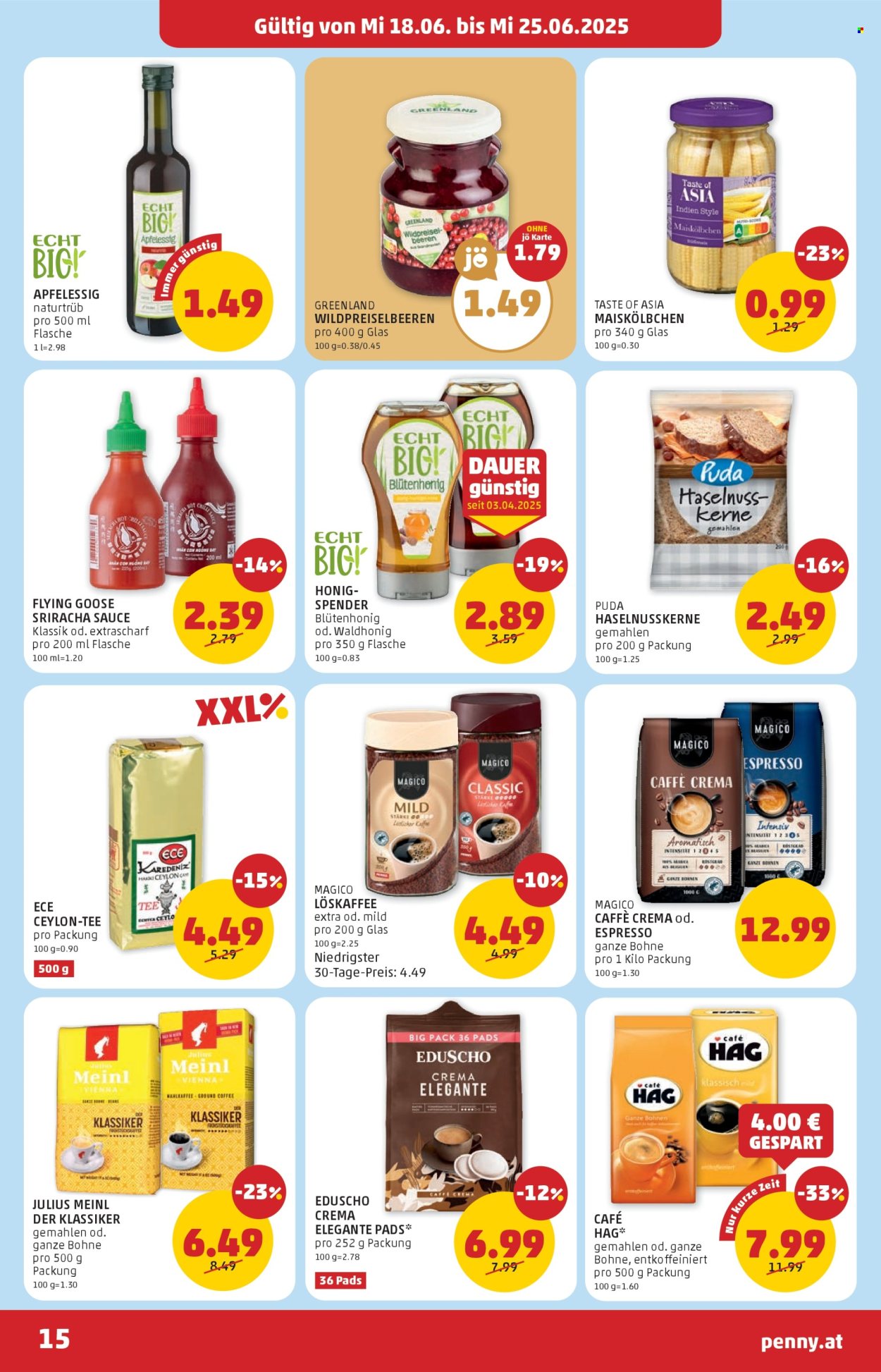 Angebote Penny - 18.6.2025 - 25.6.2025. Seite 15
