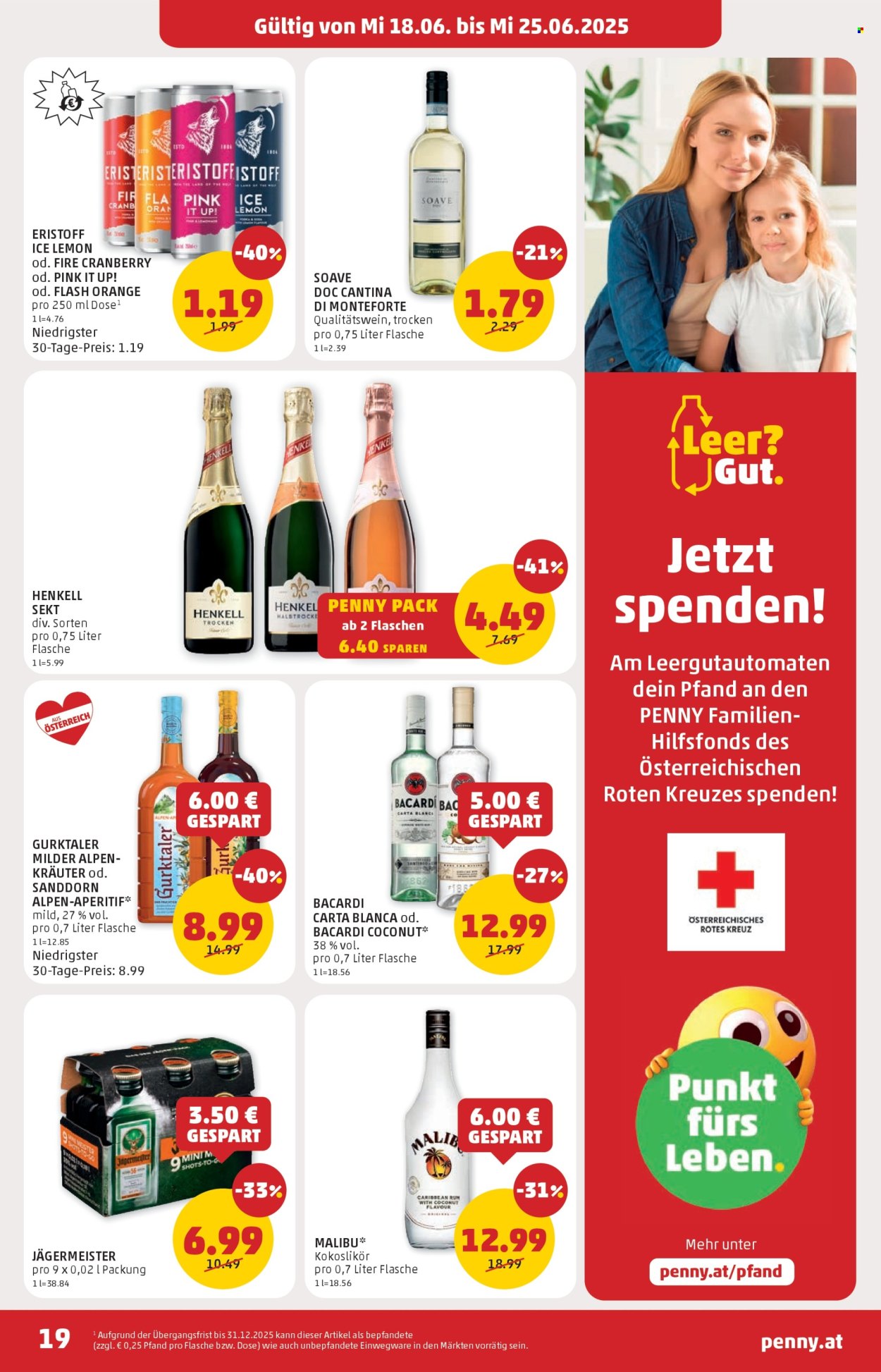 Angebote Penny - 18.6.2025 - 25.6.2025. Seite 19