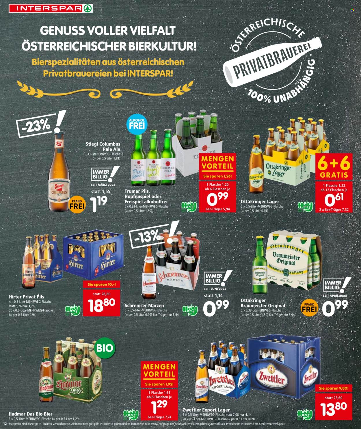 Angebote INTERSPAR - 18.6.2025 - 2.7.2025. Seite 13