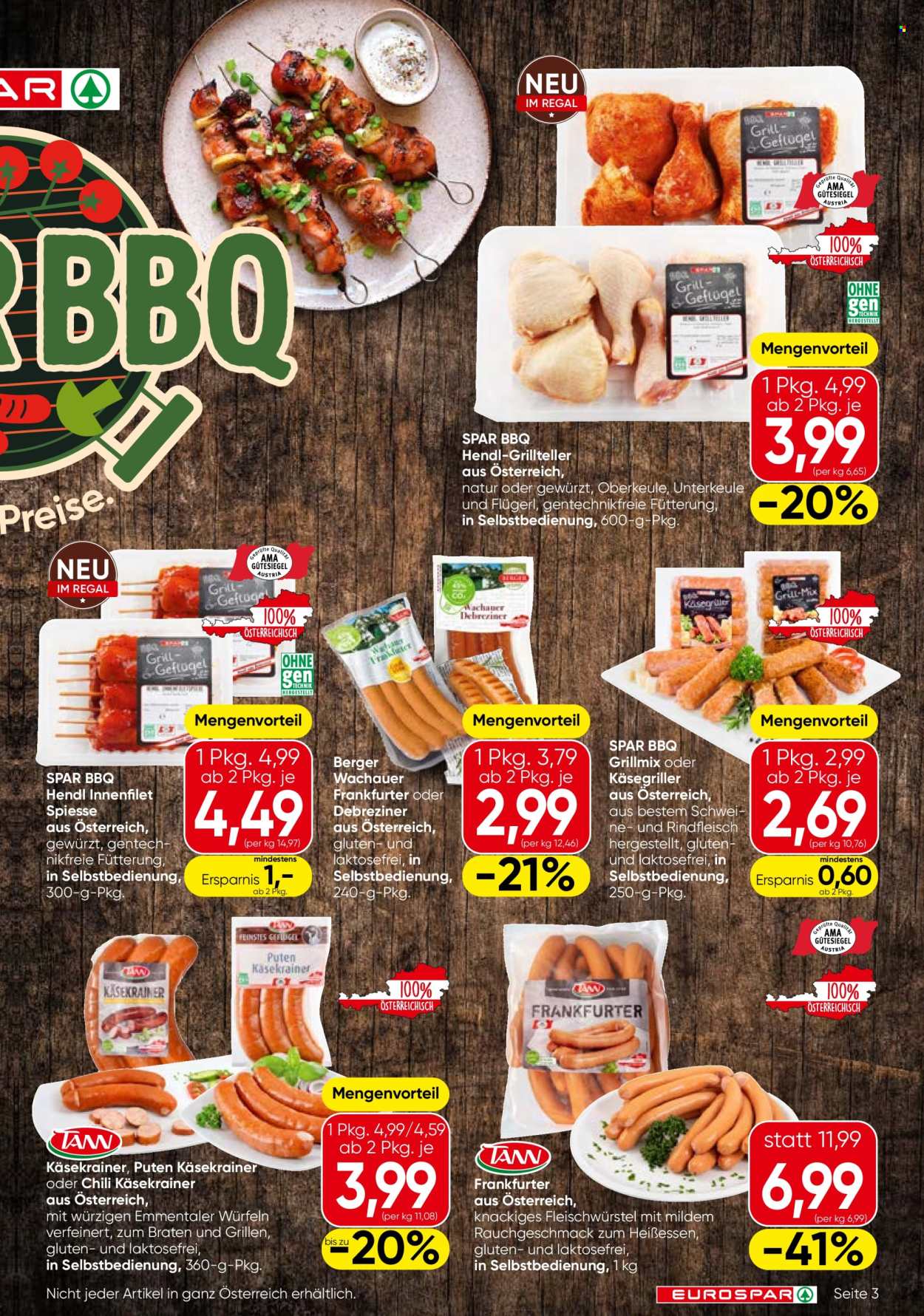 Angebote EUROSPAR - 18.6.2025 - 25.6.2025. Seite 3