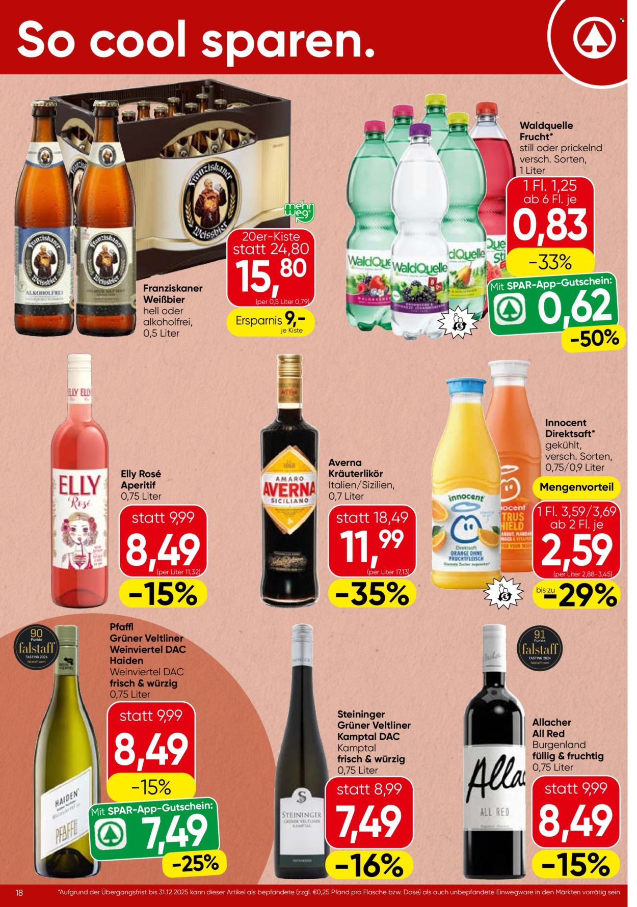 Angebote SPAR - 18.6.2025 - 2.7.2025. Seite 18