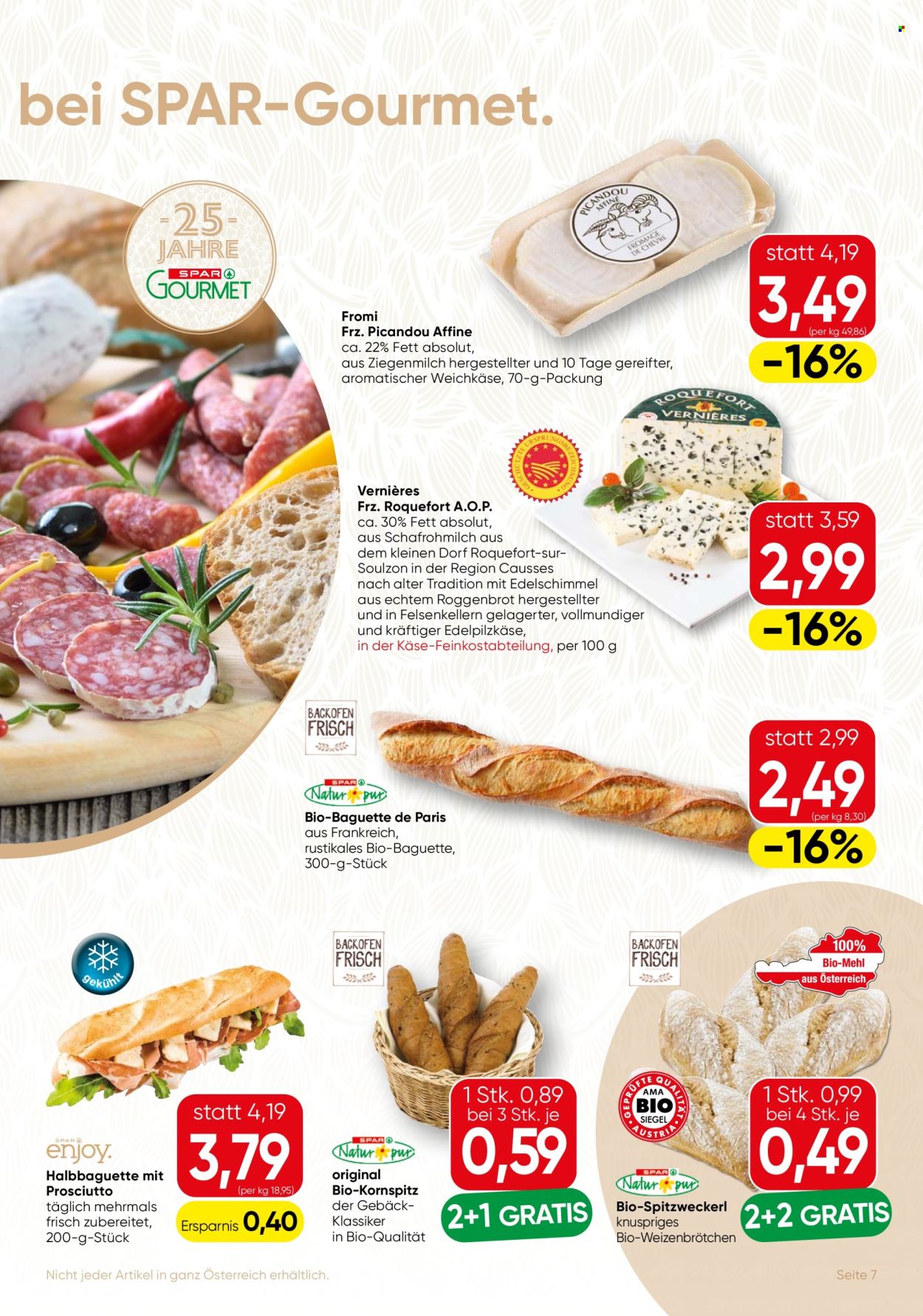 Angebote SPAR - 18.6.2025 - 2.7.2025. Seite 7