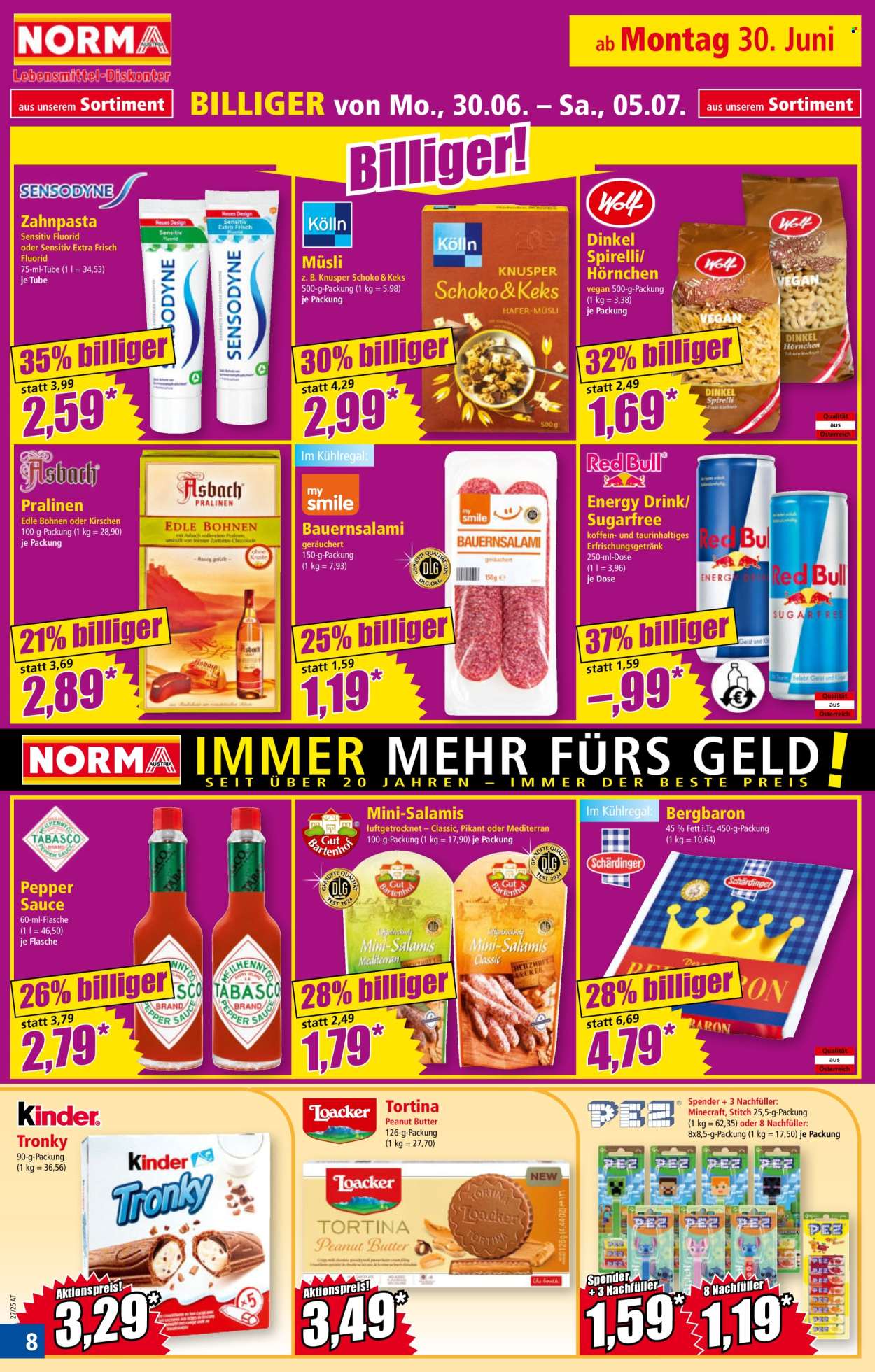 Angebote Norma - 30.6.2025 - 5.7.2025. Seite 8