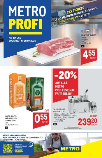 Angebote Metro - 26.6.2025 - 9.7.2025.