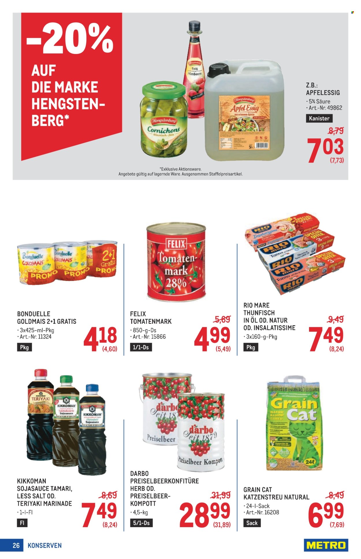 Angebote Metro - 26.6.2025 - 9.7.2025. Seite 26
