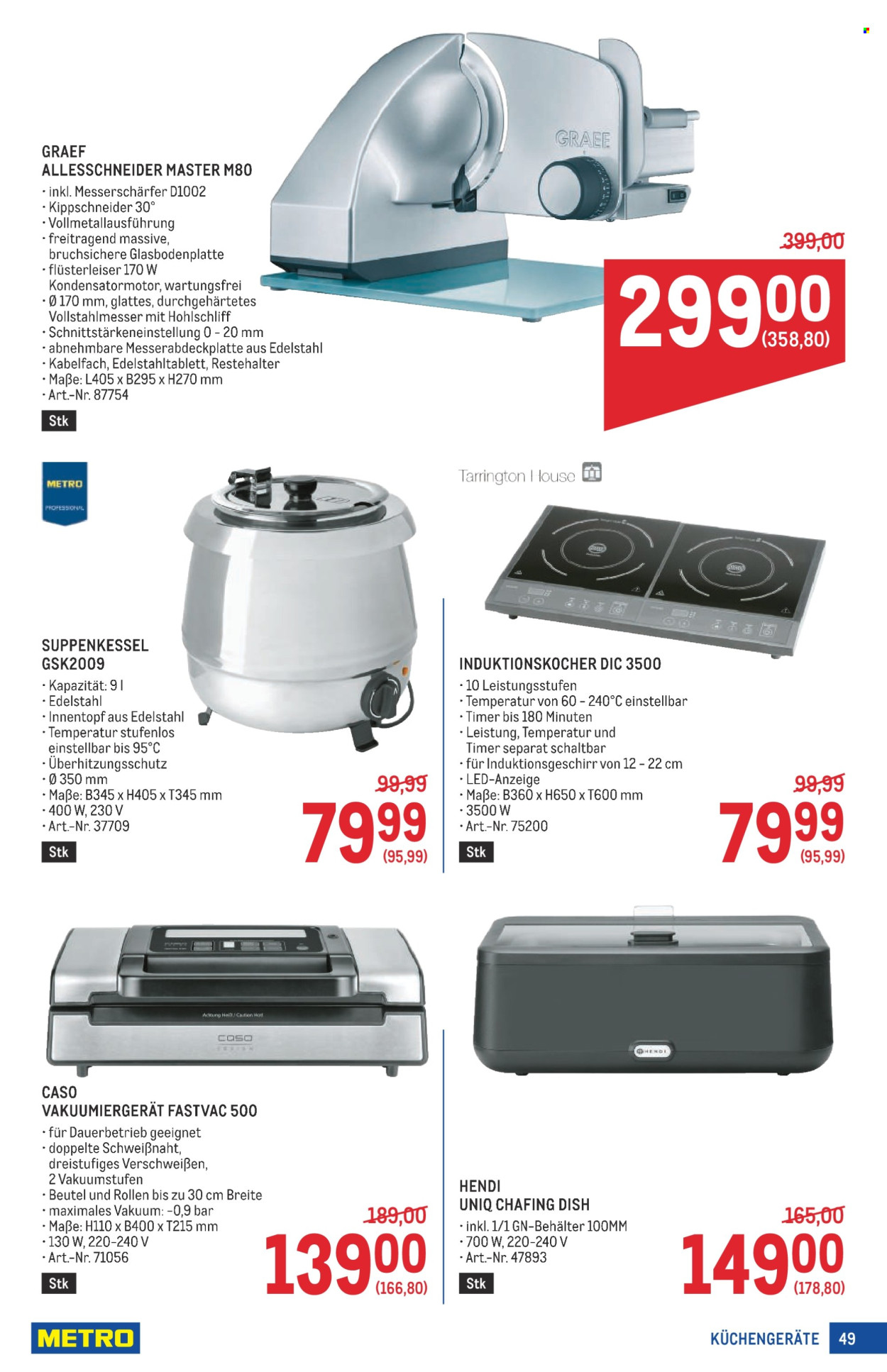 Angebote Metro - 26.6.2025 - 9.7.2025. Seite 49