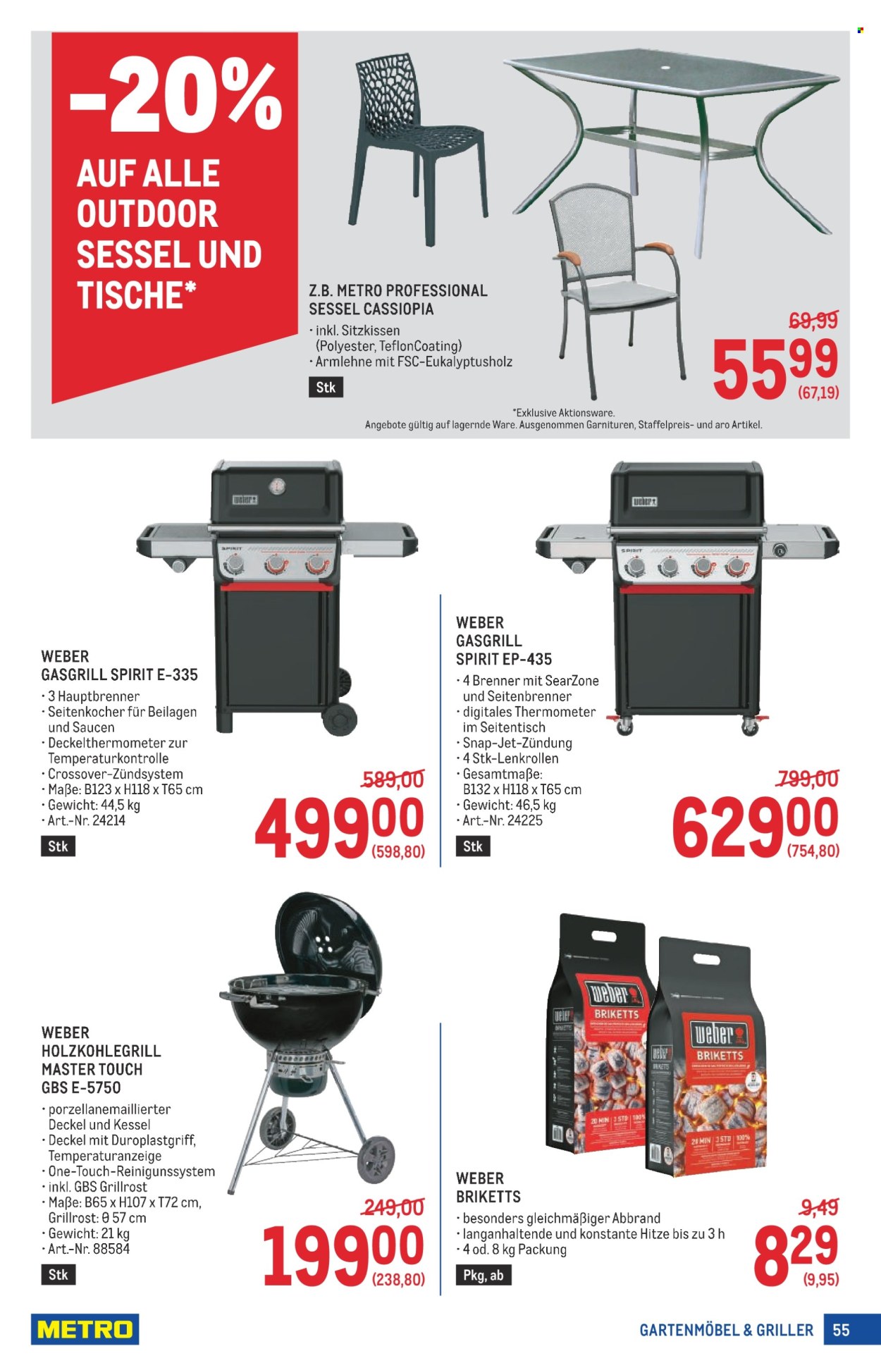 Angebote Metro - 26.6.2025 - 9.7.2025. Seite 55