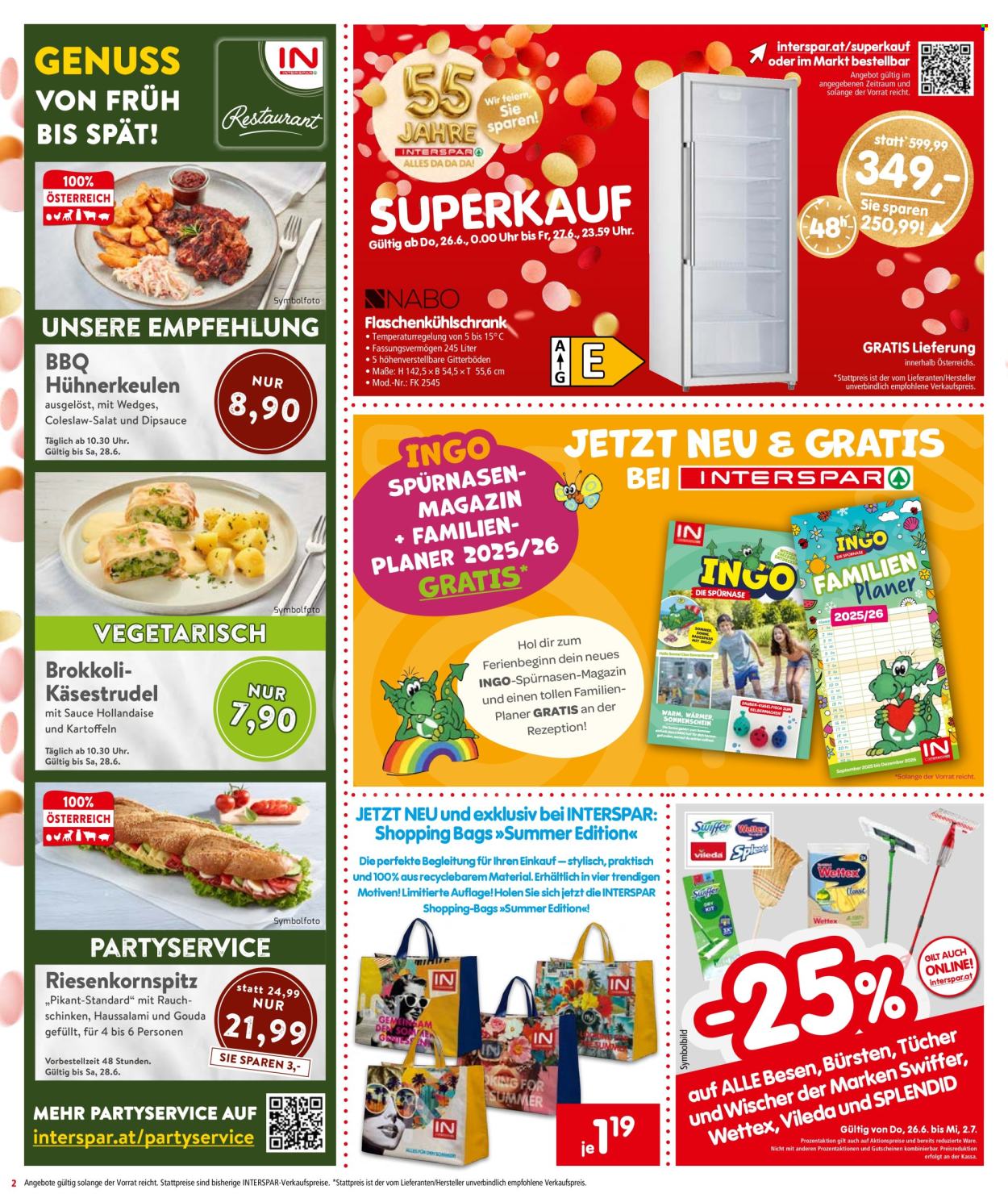 Angebote INTERSPAR - 26.6.2025 - 2.7.2025. Seite 2