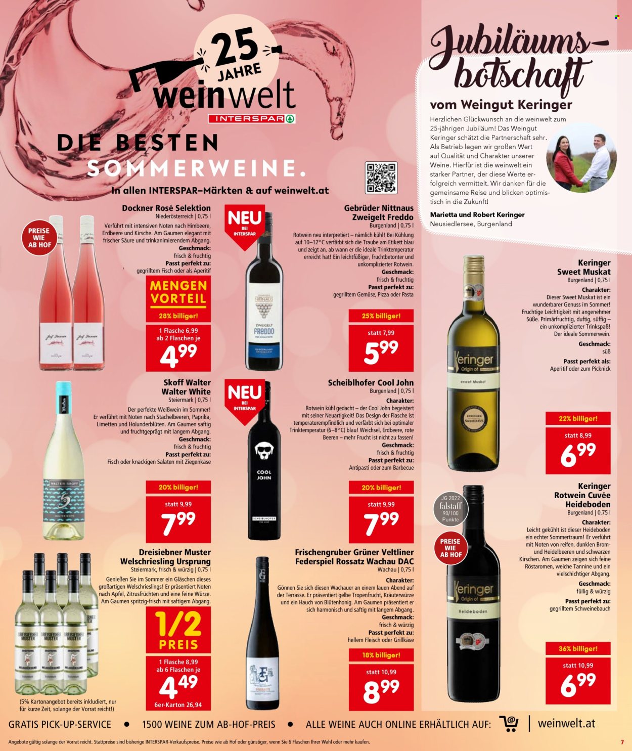 Angebote INTERSPAR - 26.6.2025 - 2.7.2025. Seite 8