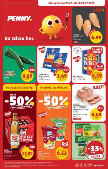Angebote Penny - 26.6.2025 - 2.7.2025.