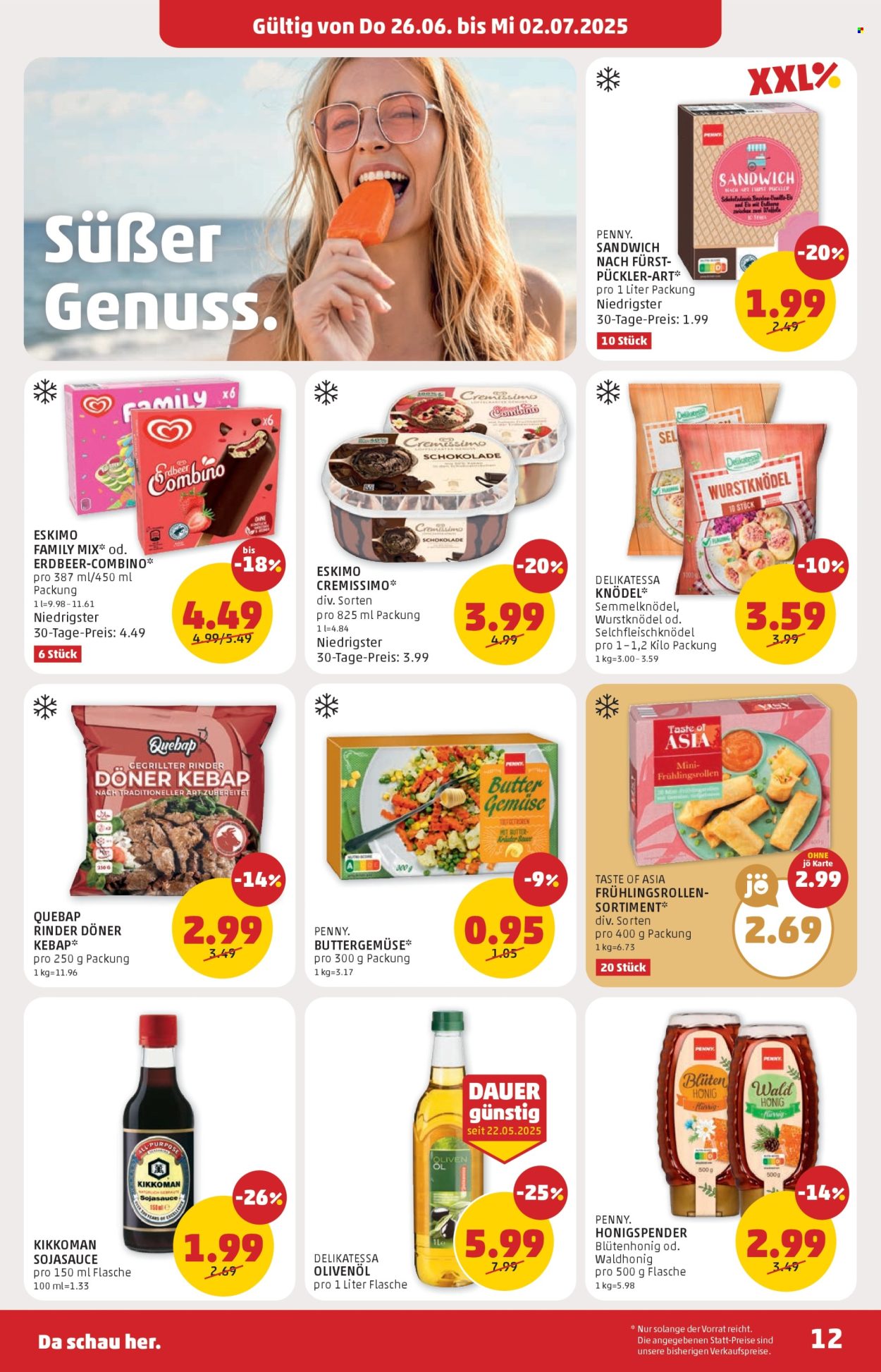 Angebote Penny - 26.6.2025 - 2.7.2025. Seite 12