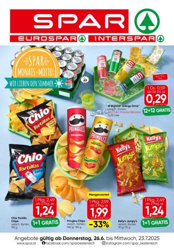 Angebote SPAR - 26.6.2025 - 23.7.2025.