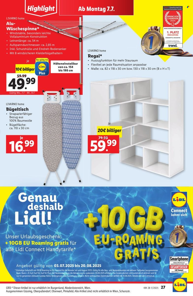 Angebote Lidl - 3.7.2025 - 9.7.2025. Seite 33