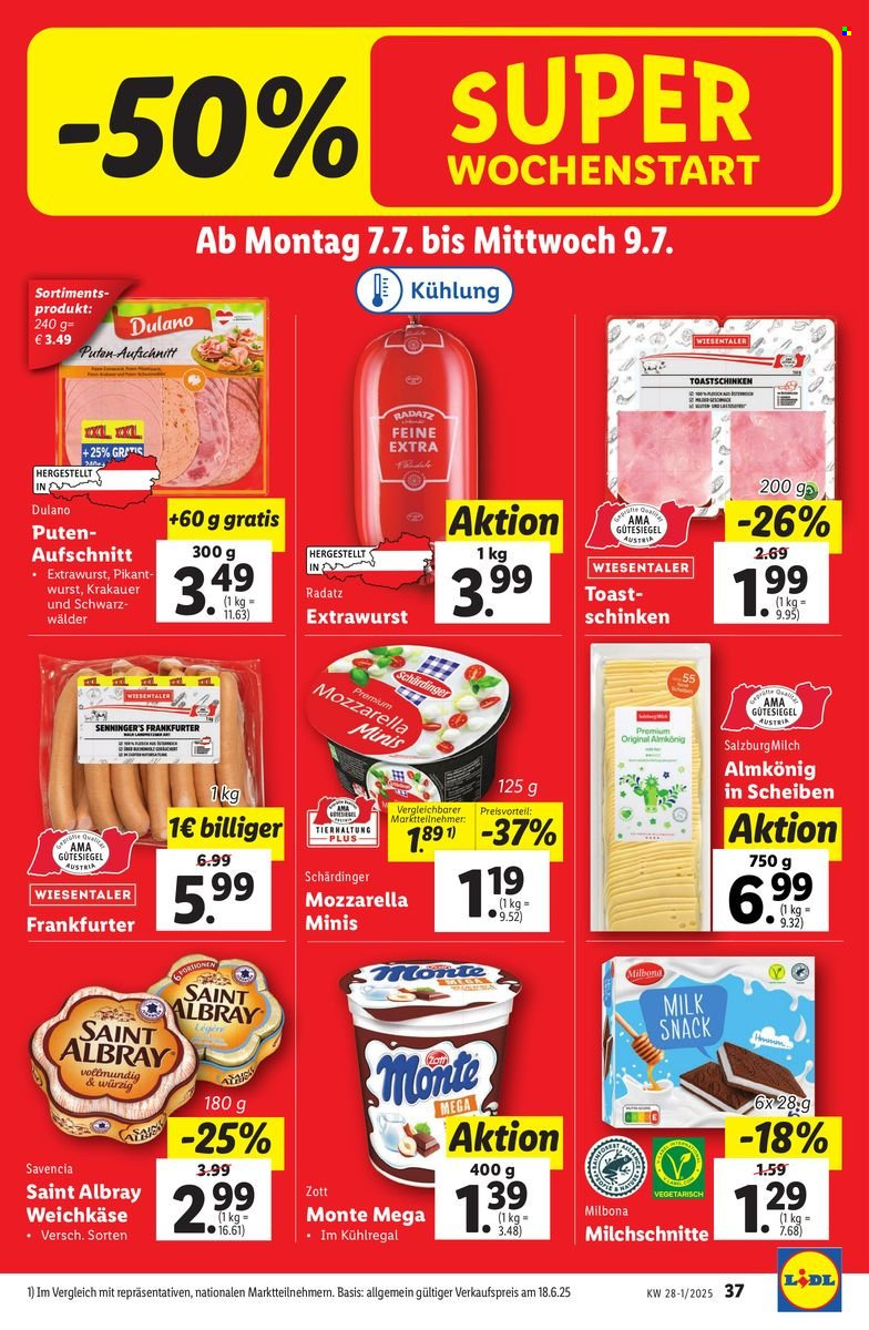 Angebote Lidl - 3.7.2025 - 9.7.2025. Seite 45