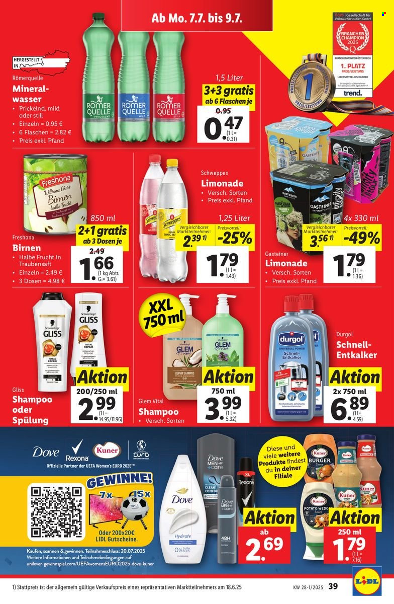 Angebote Lidl - 3.7.2025 - 9.7.2025. Seite 47