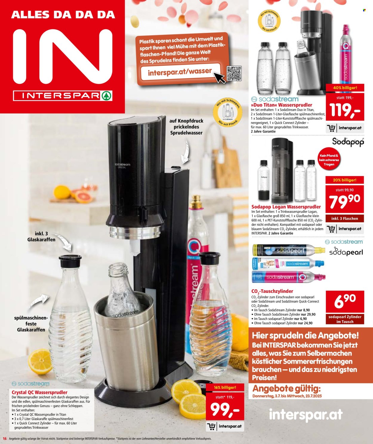 Angebote INTERSPAR - 3.7.2025 - 16.7.2025. Seite 17