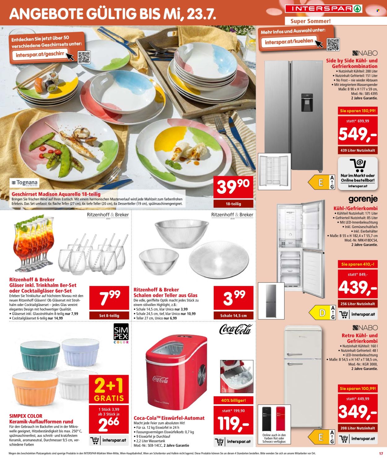 Angebote INTERSPAR - 3.7.2025 - 16.7.2025. Seite 18